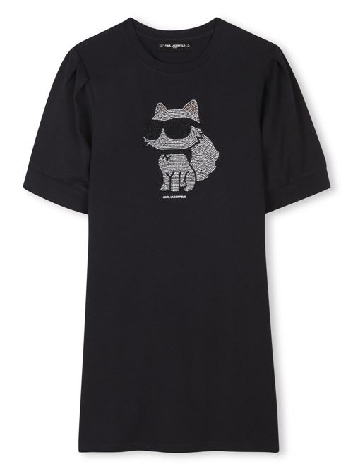 Abito bambina maniche corte Karl Lagerfeld Kids | Z3045809B